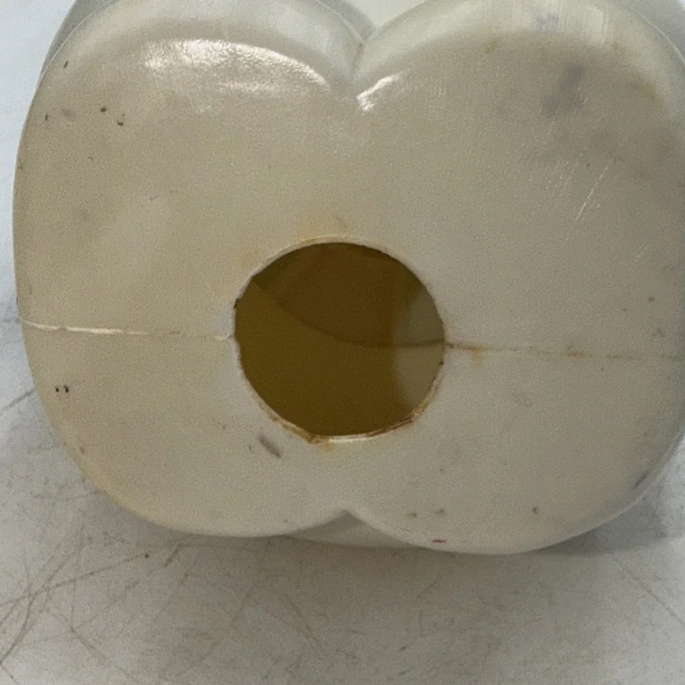 Vintage Christmas Blow Mold Hard Plastic Snowman 8